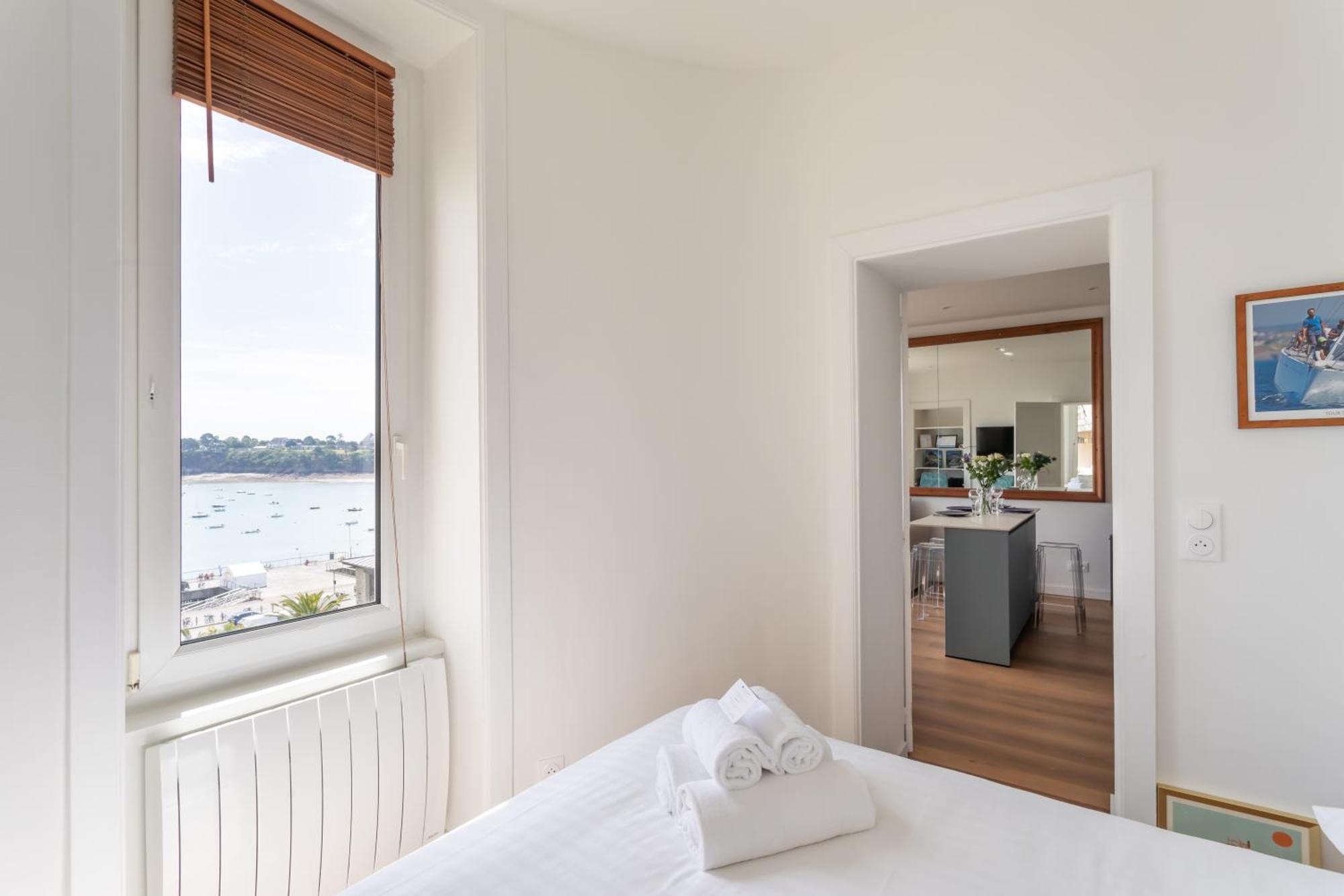 Le Beauvoir 1 - Appt Vue Mer Dinard Esterno foto