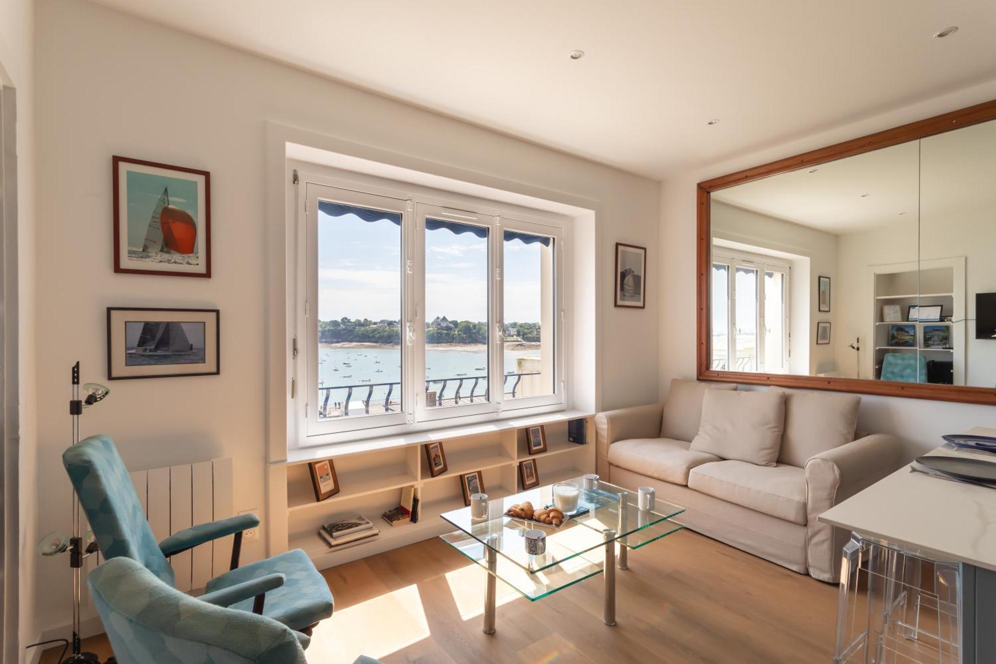 Le Beauvoir 1 - Appt Vue Mer Dinard Esterno foto