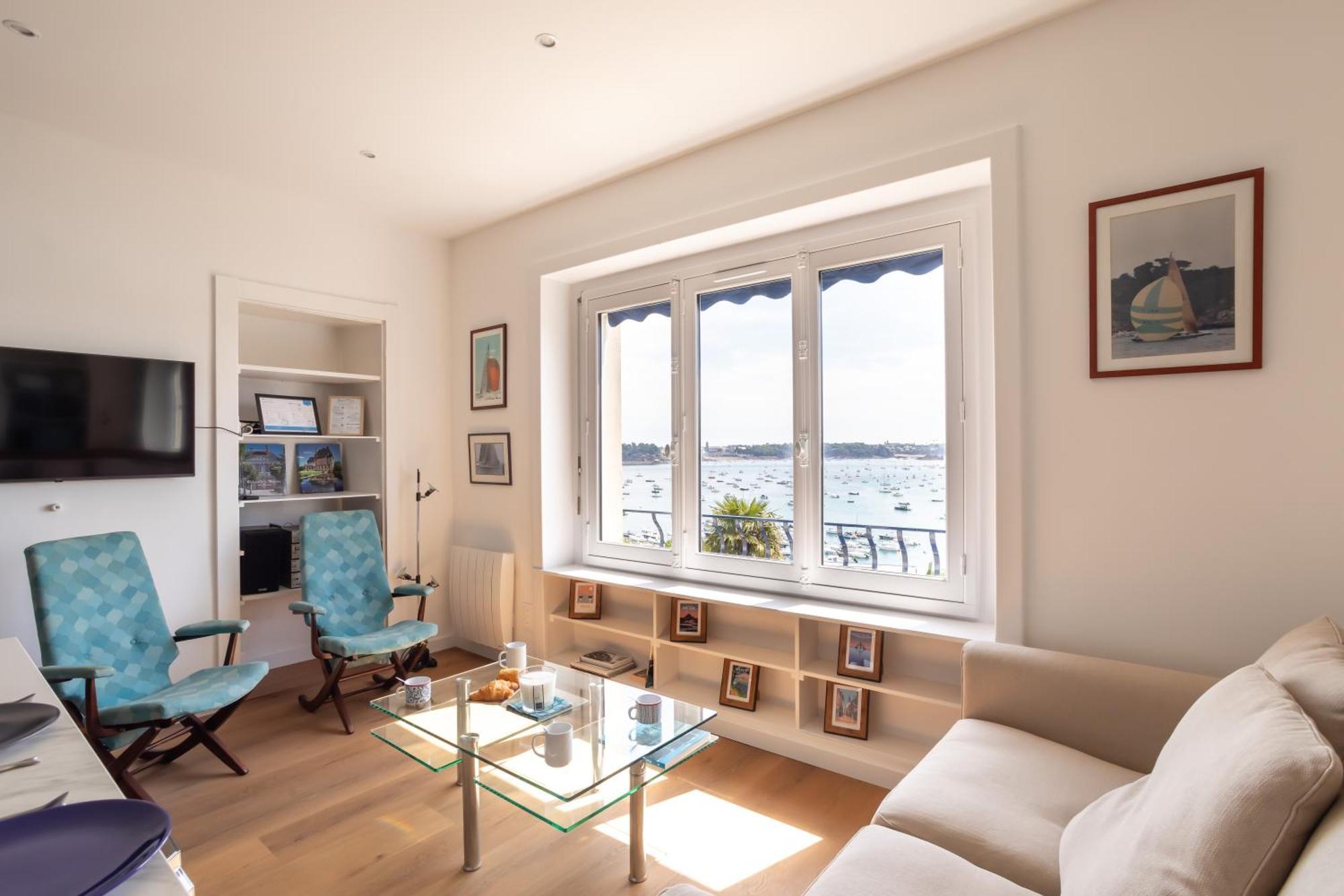 Le Beauvoir 1 - Appt Vue Mer Dinard Esterno foto